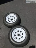 Trailer tires and wheels