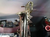 USED LOW A BARI-SAXOPHONE 