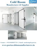 Cold Room Manufacturers