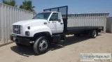 2002 GMC C6500 FLATBED TRUCK 6996
