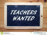 wanted teachers