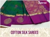 Buy cotton silk sarees to embrance both comfort and style