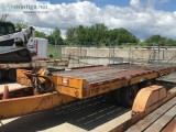 1985 Interstate flatbed tilt trailer ET3