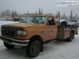 1995 Ford F-450 SD Regular Cab 4x4 Dually wFlatbed