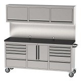 11 Drawer Cabinet and Upper Cabinet