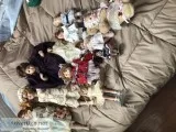 Vintage porcelain dolls With authenticity