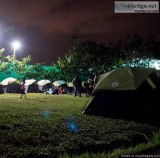 Trekking and adventure sports camp in Bangalore.