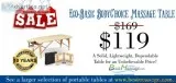 Eco-Basic BodyChoice Massage Table