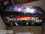 Twilight zone classic pinball game