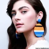 Contemporary Earrings  MARYJANE CLAVEROL