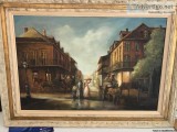 Original oil painting Harold Napoleon King