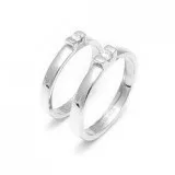 Platinum wedding bands for women in Mumbai