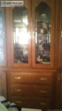 Lighted China cabinet