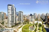 Yaletown Furnished 2 Bed  Office w Balcony  The Brava (1104)
