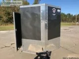 6 x 12 Custom Enclosed Cargo Trailer WV-nose - 11891
