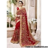 Indian Bridal Sarees  Bridal Saree Wearing