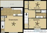 2 Bedroom 1.5 Bath Townhome