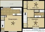 2 Bedroom 1.5 Bath Townhome