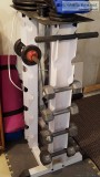 vertical dumbell weight rack