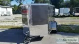 5 x 8 Custom Enclosed Cargo Trailer WV-nose - 11218