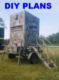 BigDaddy s Portable Tall Shooting Tower Blind Deer Feeders HogLi