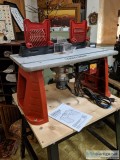 Craftsman Router Table w router and metal stand