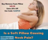 Is a Soft Pillow Causing Neck Pain Orthopedic Contour Pillow