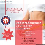 Curso de Radiofrecuencia  y Cavitacion