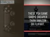 PS4 Games on discount