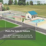 Plots For Sale in Vellore  BB Properties