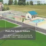 Plots For Sale in Vellore  BB Properties