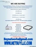 SELL US YOUR HI TECH. WE BUY COMPUTER SERVERS NETWORKING MEMORY 