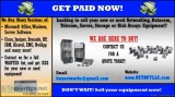 WANTED - WE ARE BUYING - > We buy used and new CISCO EMC NETAP