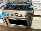 Monogram 36&quot Dual-Fuel Professional Range with 6 Burners (Na