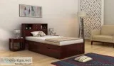 Shop trendy single bed at discounted price from Wooden Street