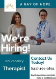 We are hiring for Therapist in Mason Ohio