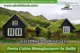 Portable Cabin Manufacturer In Delhi NCR - A Build Tech
