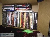 40 cases of DVDs 45 in the case