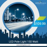 Install LED Pole Light 150 Watt If You Want To Stay Always Prote