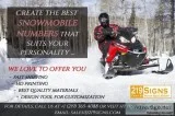 Best Snowmobile numbers  219signs.com