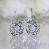 Moonstone Earring - FORBIDDEN FRUIT - GSJ