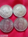 Five ruppes j.nehru old indian coin sell