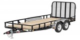 83" Tandem Axle Channel Utility PJ Utility Trailer UL162