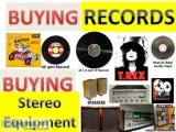 BUYING RECORDS AND VINTAGE STEREO EQUIPMENT