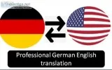 USCIS CERTIFIED GERMAN-ENGLISH TRANSLATION SERVICES