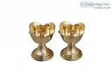 Nutristar Diya Deepam Rose Deep Pure Brass.