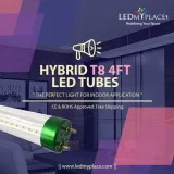 Install Hybrid T8 4FT LED Tubes For Better Indoor Lighting
