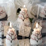 My Happiest Moment Special Cake Candle Favor - Pink