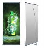 Portable and Easy Carrying  L Banner Stands For Your Trade Shows