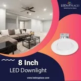Install 8 Inch LED Downlight that come with Junction box